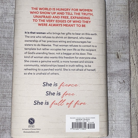 Fierce and Free hardback book by Jen Hatmaker - Picture 9 of 10